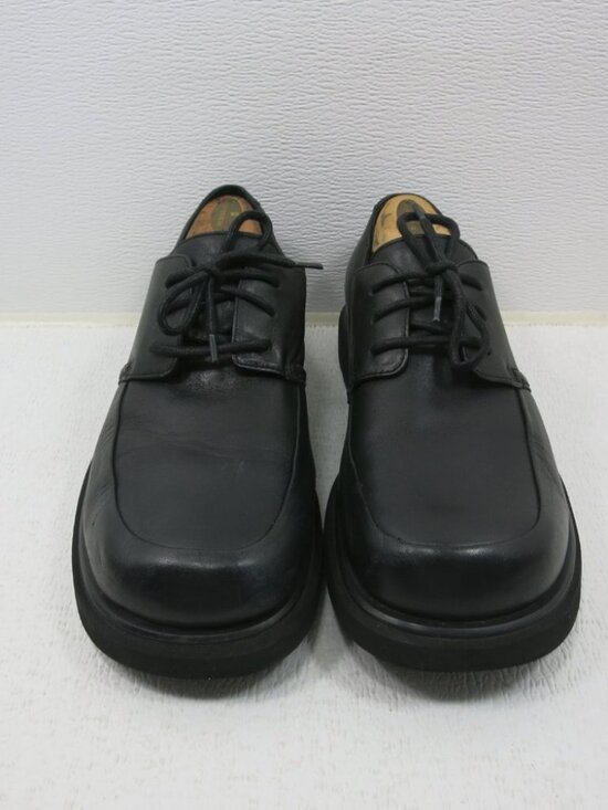 Dockers Black Leather Casual Dress Oxfords Men\'s Comfort Footwear Shoes Sz 11